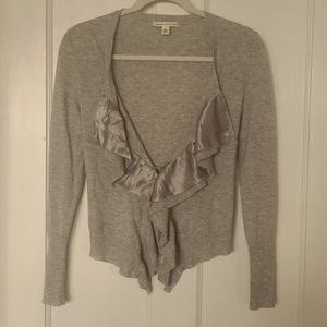 Gray sweater